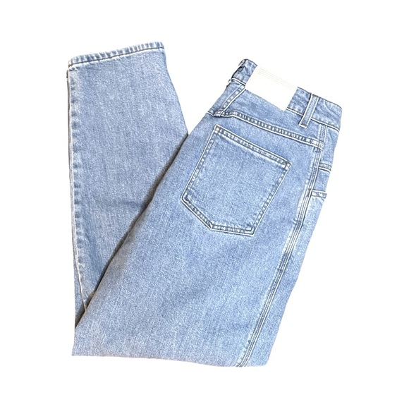 Closed Relaxed Fit Straight Leg High Rise Medium Blue Denim Jeans Womens Size 29 - Picture 7 of 14